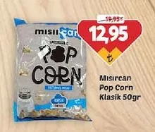 Mısırcan Pop Corn Klasik 50Gr