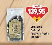 Şıfalıköy Dolmalık Patlıcan Aydın 20 Adet