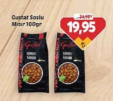 Gustat Soslu Mısır 100Gr