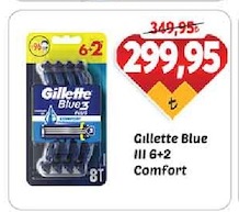 Gillette Blue Iii 6+2 Comfort