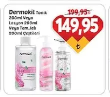 Dermokil Tonik 200Ml Veya Losyon 200Ml Veya Tem. Jeli 200Ml Çeşitleri