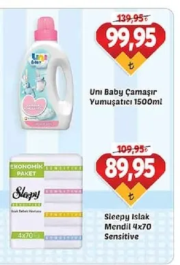Uni Baby Çamaşır Yumuşatıcı 1500Ml