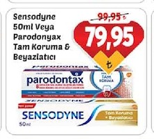 Sensodyne 50Ml Veya Parodontax Tam Koruma & Beyazlatıcı