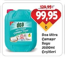 Doa Ultra Çamaşır Suyu 3500Ml Çeşitleri