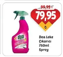 Doa Leke Çıkarıcı 750Ml Sprey
