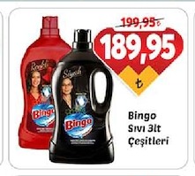 Bingo Sıvı 3 Lt Çeşitleri