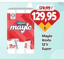 Maylo Havlu 12'Li Super