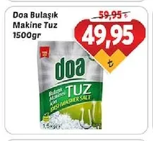 Doa Bulaşık Makine Tuzu 1500Gr