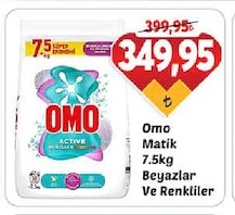 Omo Matik 7.5Kg Beyazlar Ve Renkliler