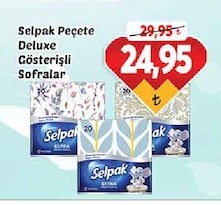 Selpak Peçete Deluxe Gösterişli Sofralar