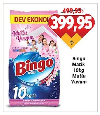 Bingo Matik 10Kg Mutlu Yuvam