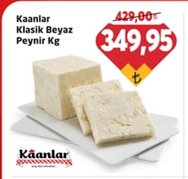 Kaanlar Klasik Beyaz Peynir Kg