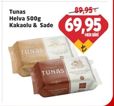 Tunas Helva 500G Kakaolu & Sade