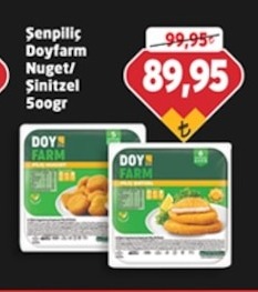 Şenpiliç Doyfarm Nuget/ Şinitzel 500Gr