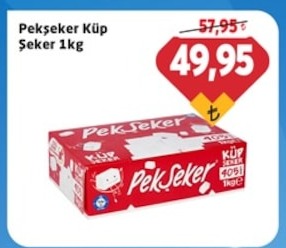 Pekşeker Küp Şeker 1Kg