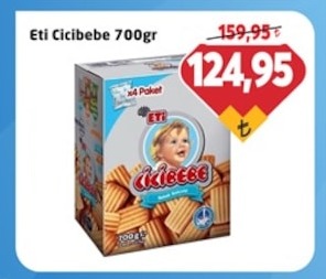 Eti Cicibebe 700Gr