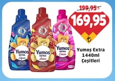 Yumoş Extra 1440Ml Çeşitleri