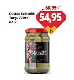 Gustad Salatalık Turşu 720Cc No:2