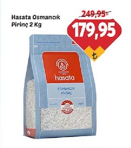 Hasata Osmancık Pirinç 2 Kg