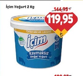 İçim Yoğurt 2 Kg