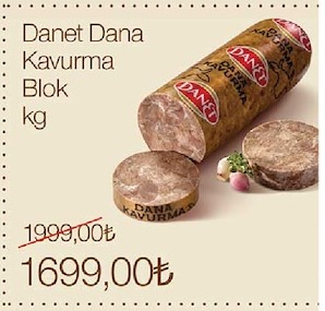 Danet Dana Kavurma Blok Kg