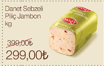 Danet Sebzeli Piliç Jambon Kg