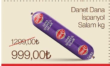 Danet Dana İspanyol Salam Kg
