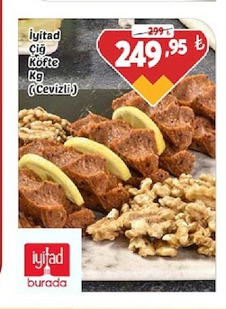 İyitad Çiğ Köfte Kg (Cevizli)