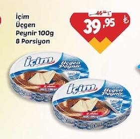 Içim Üçgen Peynir 100G 8 Porsiyon