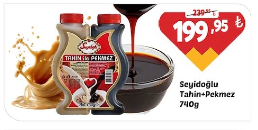 Seyidoğlu Tahin+Pekmez 740G