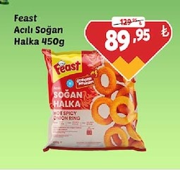Feast Acılı Soğan Halka 450G