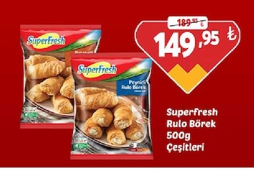 Superfresh Rulo Börek 500G