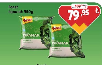 Feast Ispanak 450G