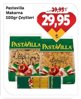 Pastavilla Makarna 500Gr Çeşitleri