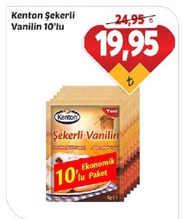 Kenton Şekerli Vanilin 10'Lu