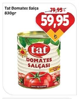Tat Domates Salça 830Gr