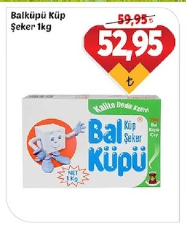 Balküpü Küp Şeker 1Kg