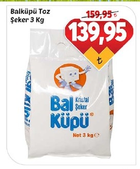 Balküpü Toz Şeker 3 Kg