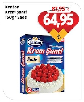 Kenton Krem Şanti 150Gr Sade