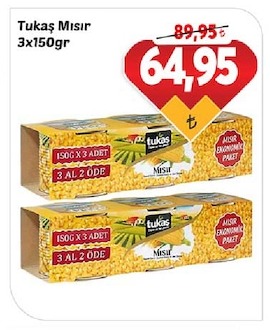 Tukaş Mısır 3X150Gr