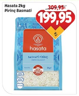 Hasata 2Kg Pirinç Basmati