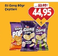 Eti Gong 80Gr Çeşitleri
