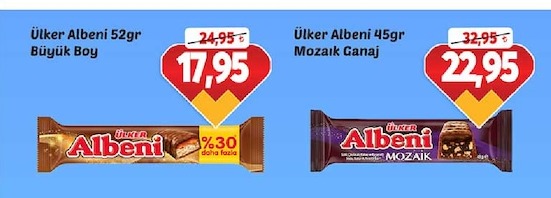 Ülker Albeni 52Gr Büyük Boy