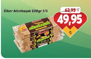 Ülker Altınbaşak 230Gr 5'Li