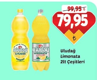 Uludağ Limonata 2Lt Çeşitleri