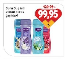 Duru Duş Jeli 450Ml Klasik Çeşitleri