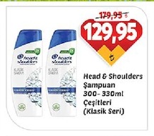Head & Shoulders Şampuan 300-330Ml Çeşitleri (Klasik Seri)