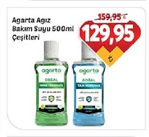 Agarta Ağız Bakım Suyu 500Ml Çeşitleri