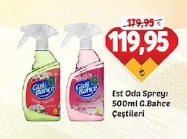 Est Oda Spreyi 500Ml G.Bahce Çeşitleri