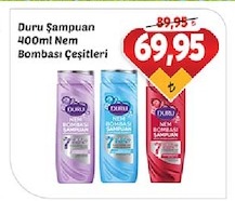 Duru Şampuan 400Ml Nem Bombası Çeşitleri